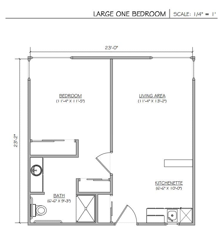 Resident room
