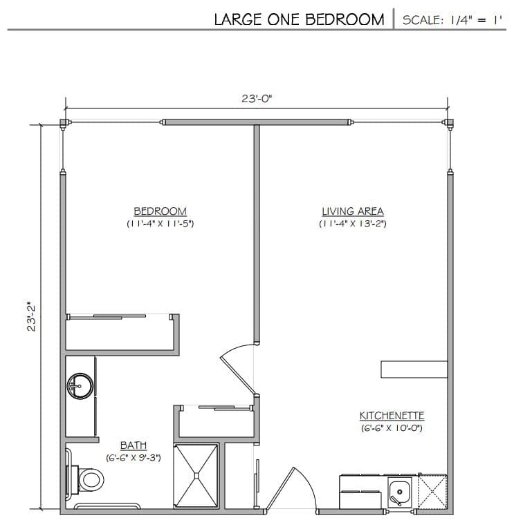 Resident room
