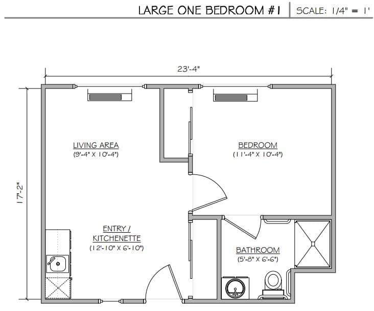 Resident room