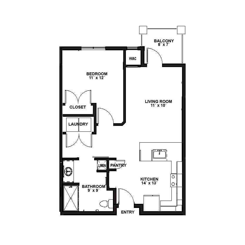 Resident room