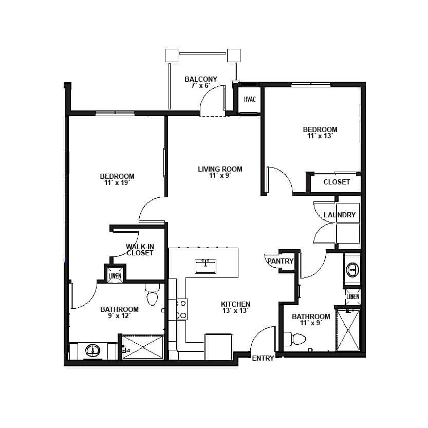 Resident room