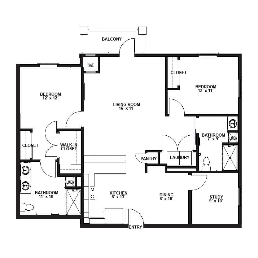 Resident room