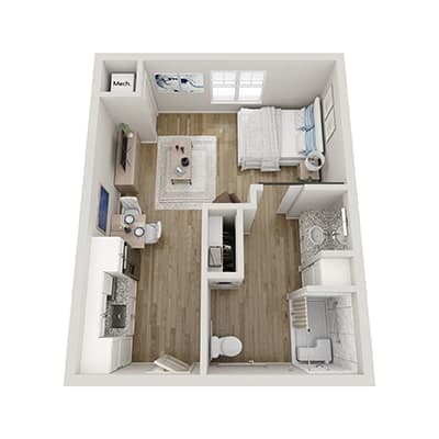 Resident room