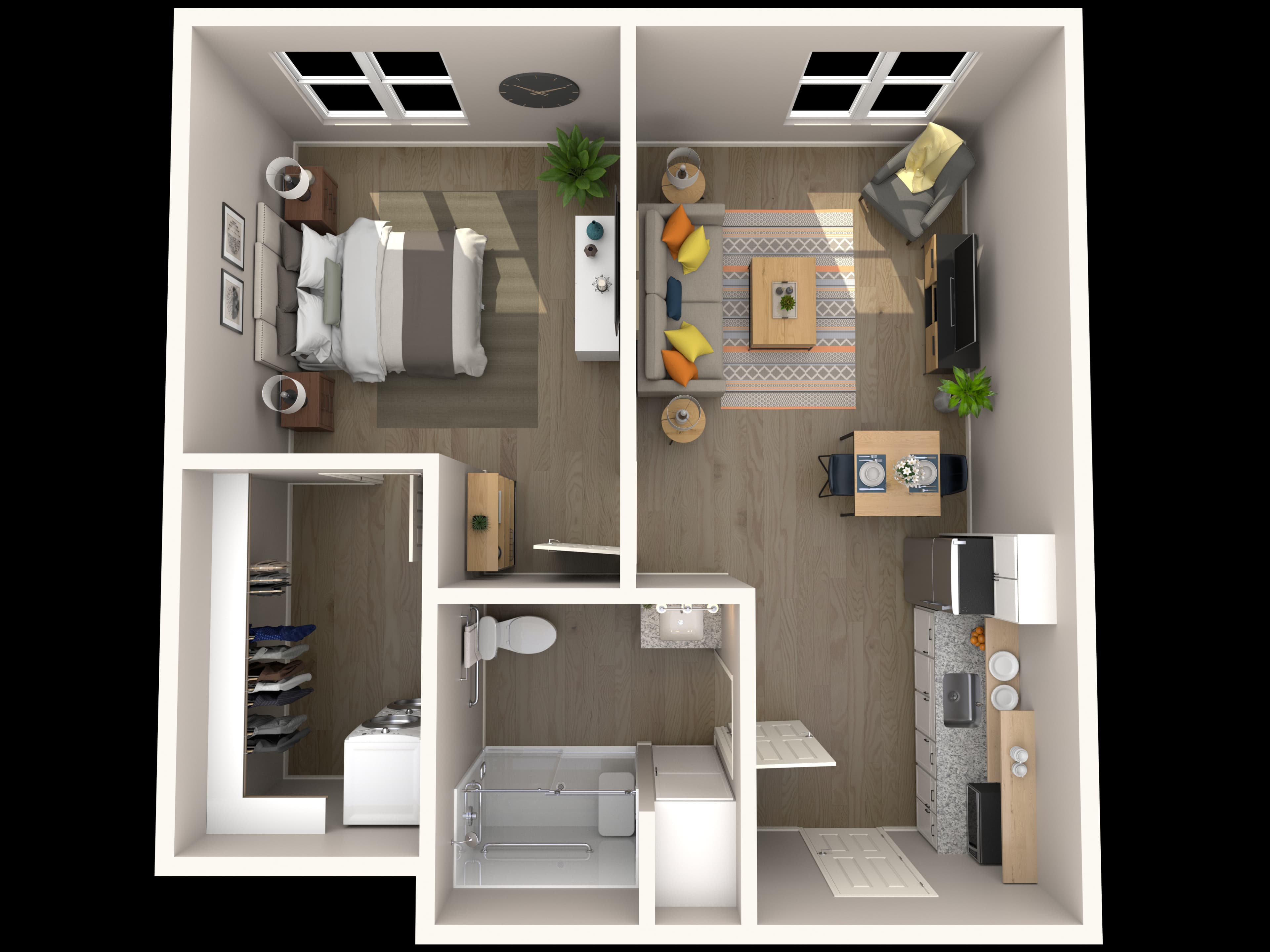 Resident room