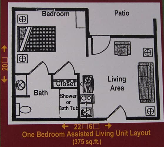 Resident room