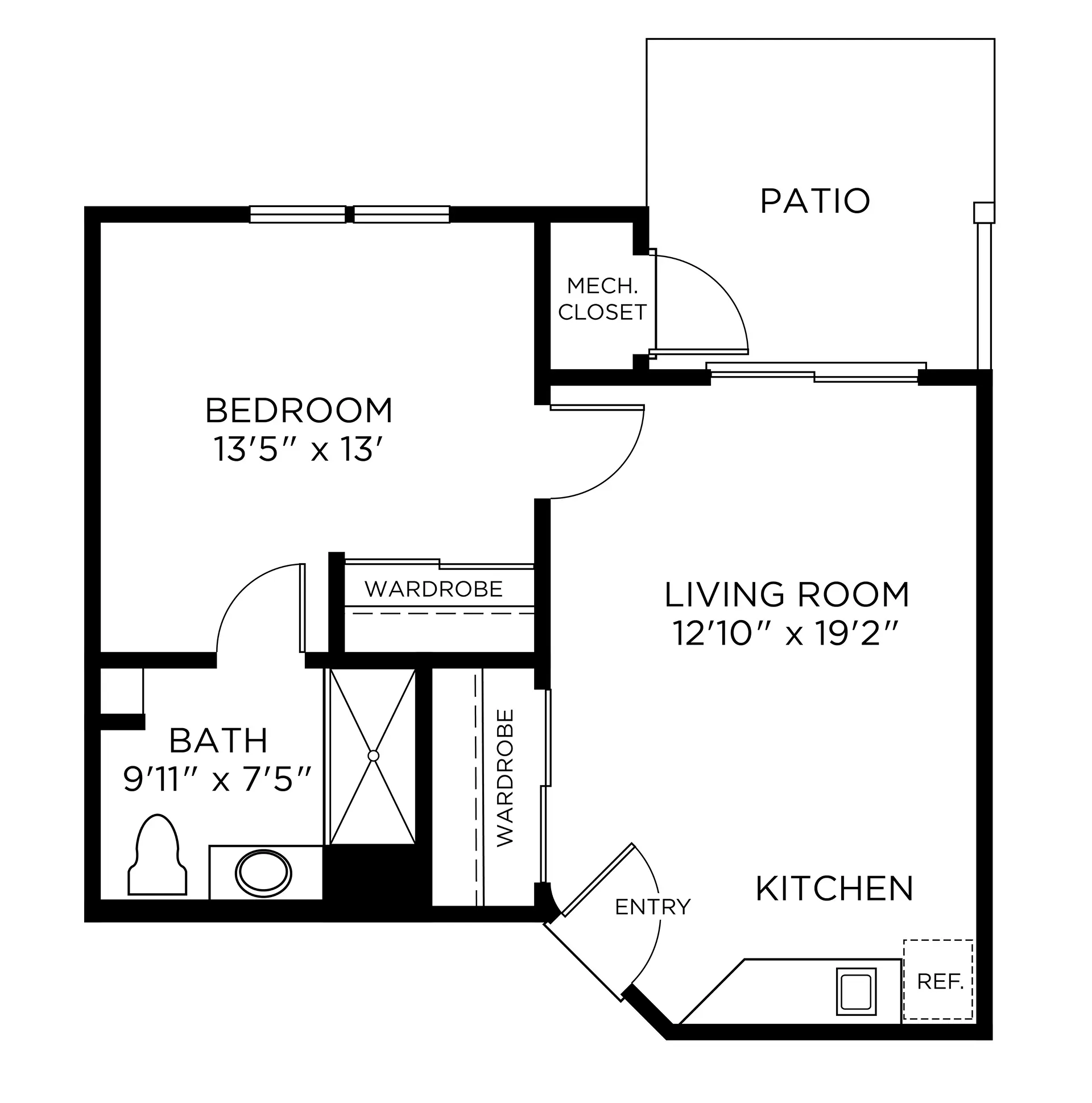 Resident room