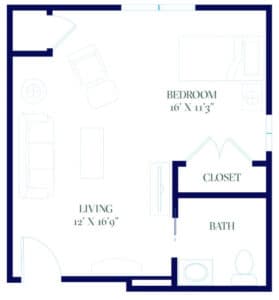 Resident room