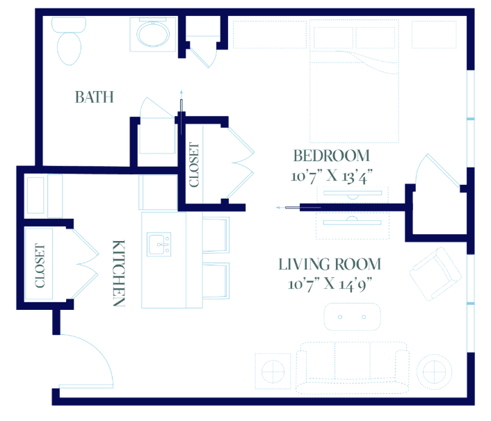 Resident room