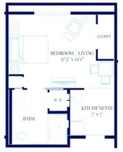 Resident room