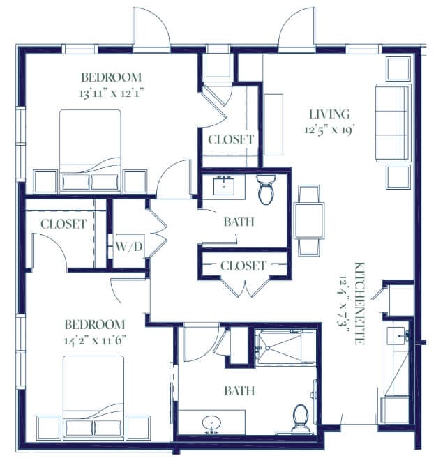 Resident room