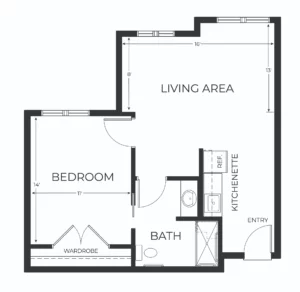 Resident room