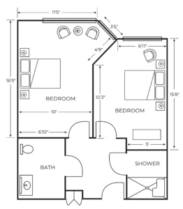Resident room