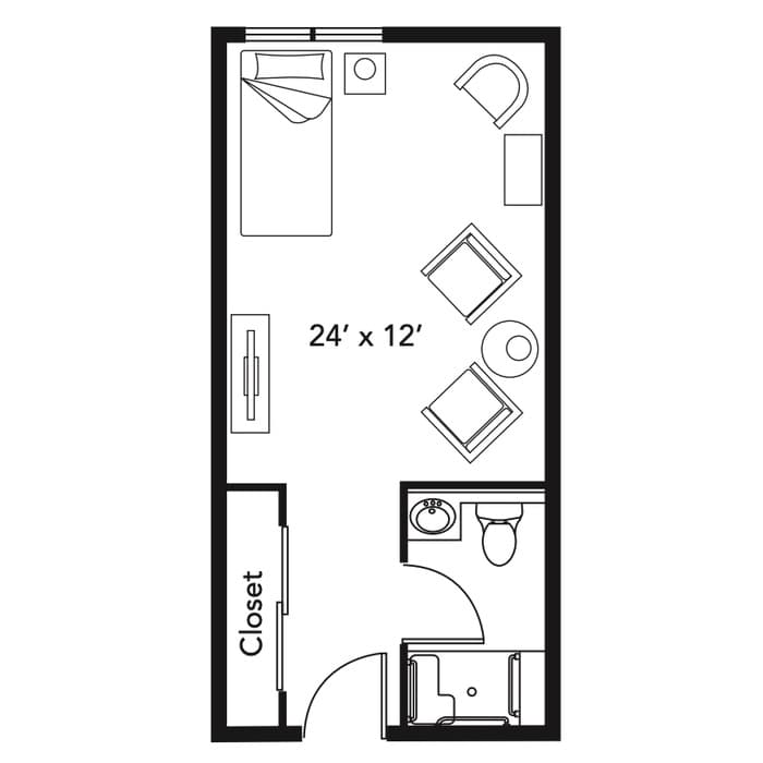 Resident room