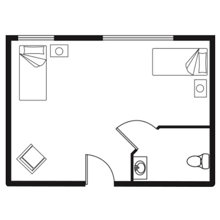 Resident room