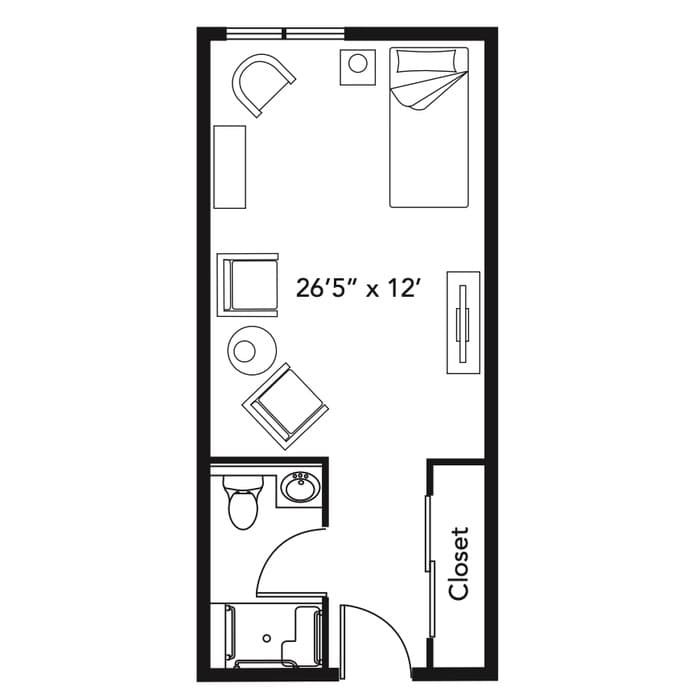 Resident room