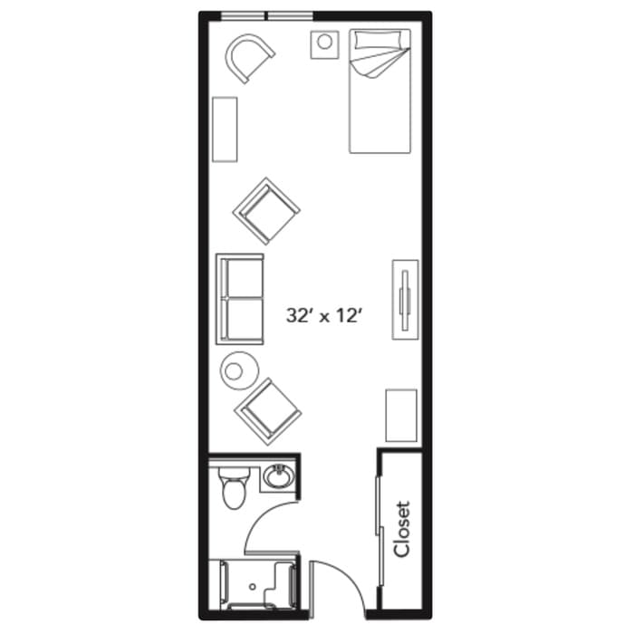 Resident room