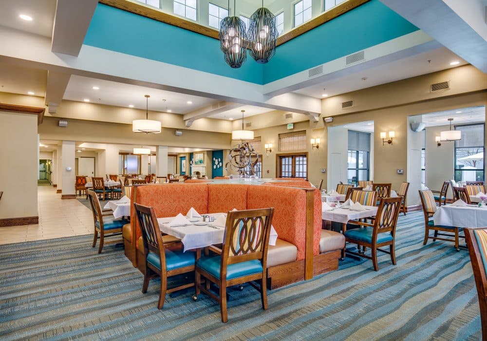 Dining Room - Fairwinds - Woodward Park Retirement Community