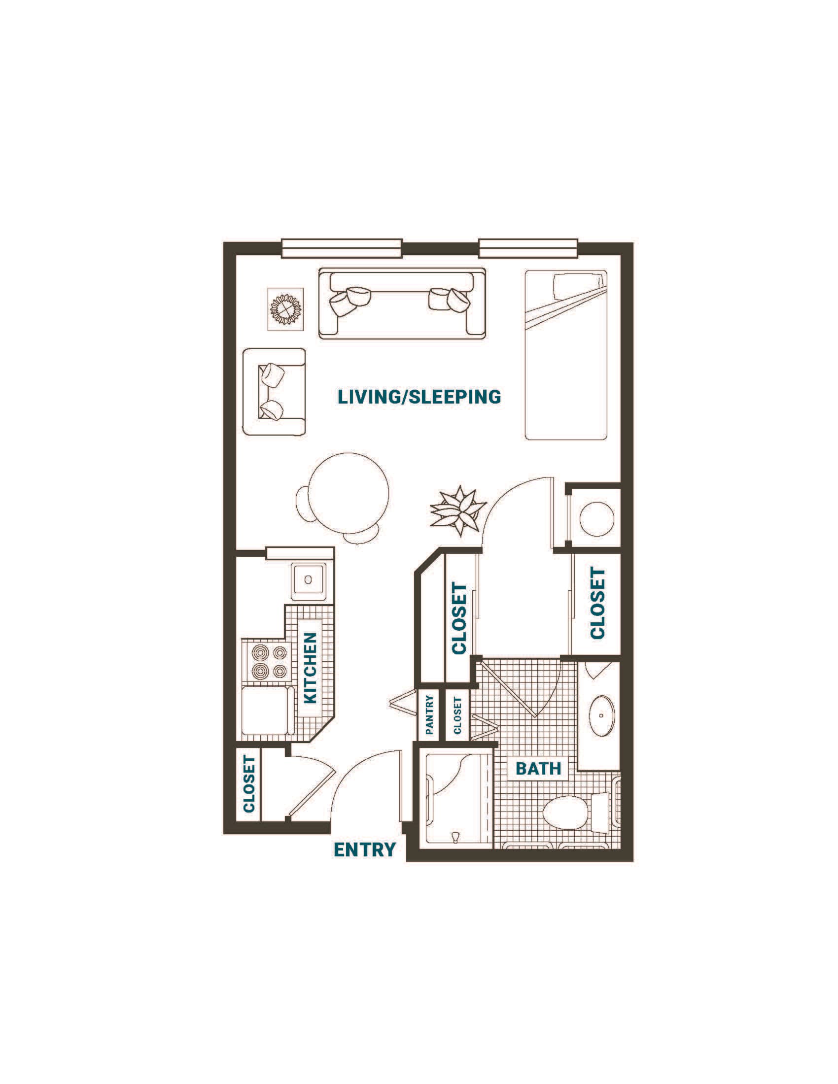 Resident room