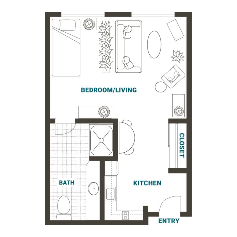 Resident room