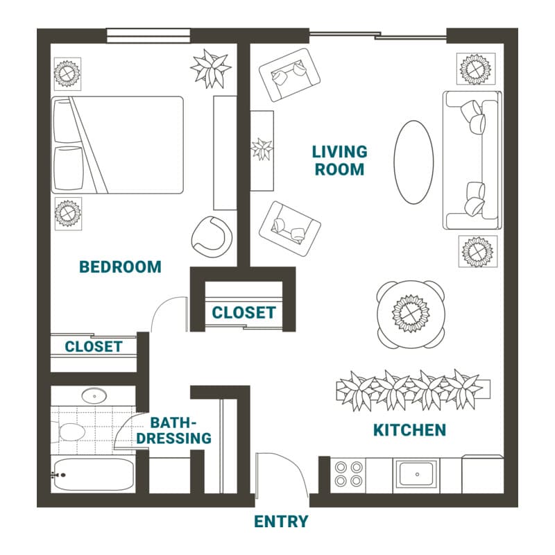 Resident room