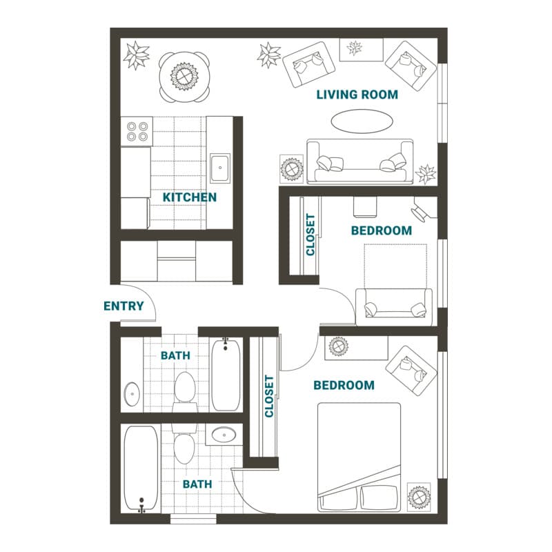 Resident room