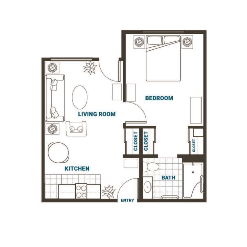 Resident room