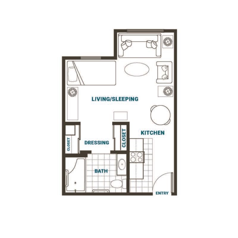Resident room