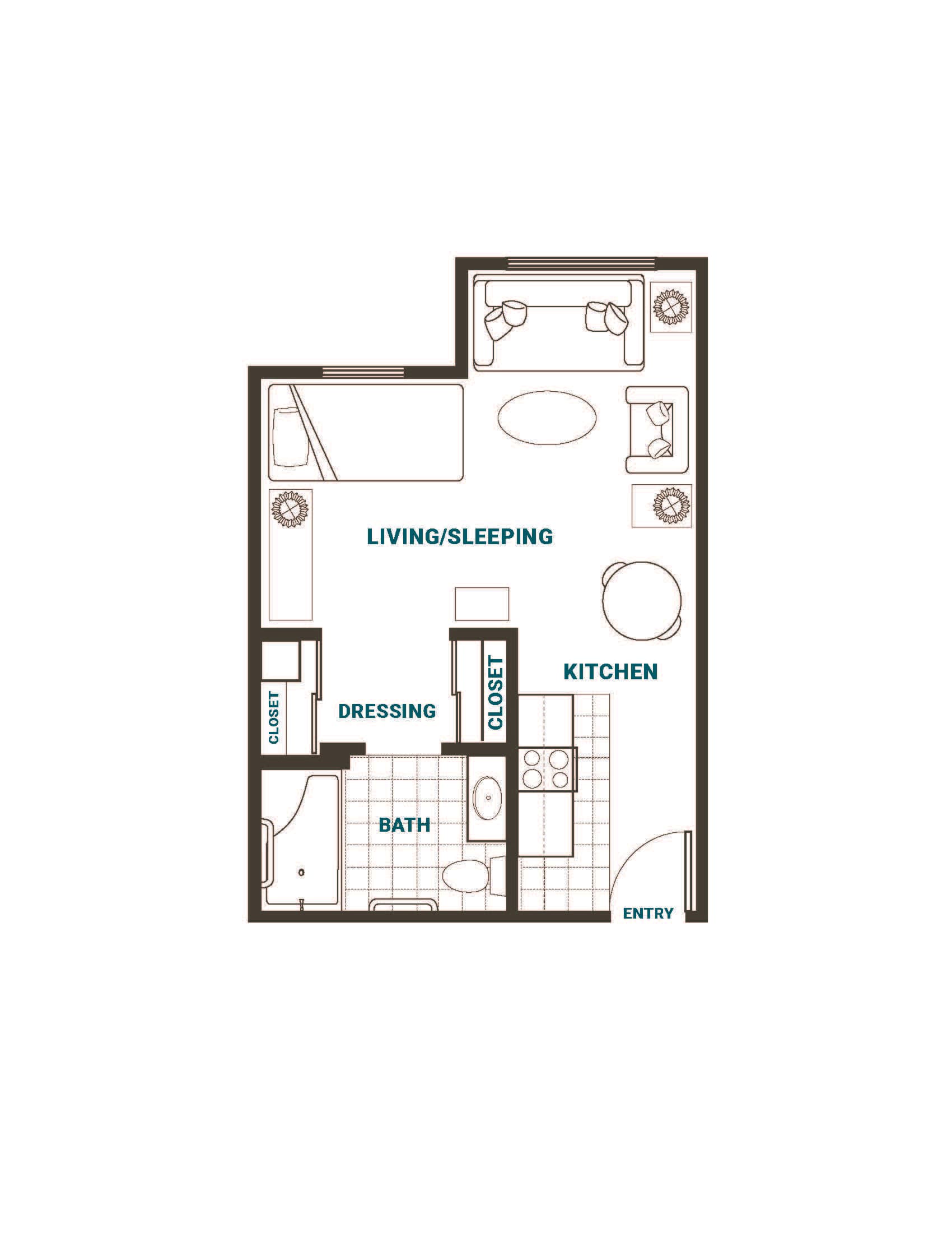 Resident room