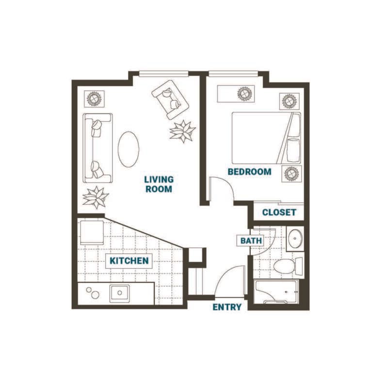 Resident room