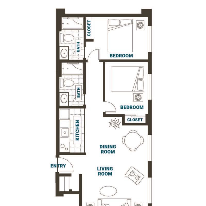 Resident room