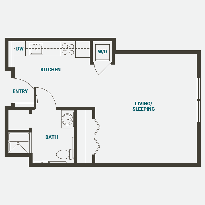 Resident room