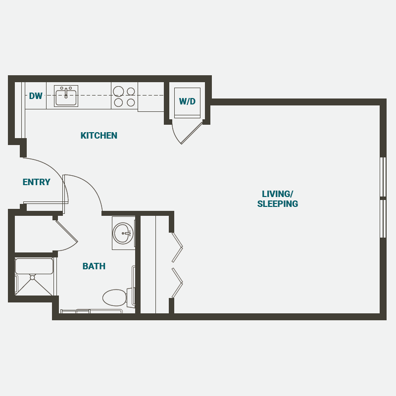 Resident room