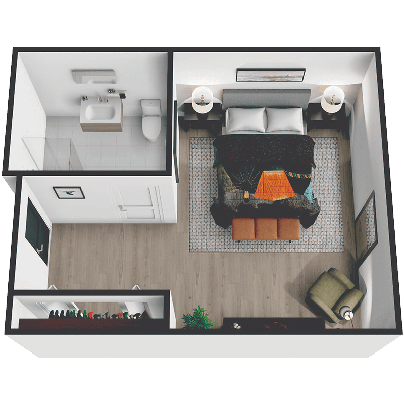 Resident room