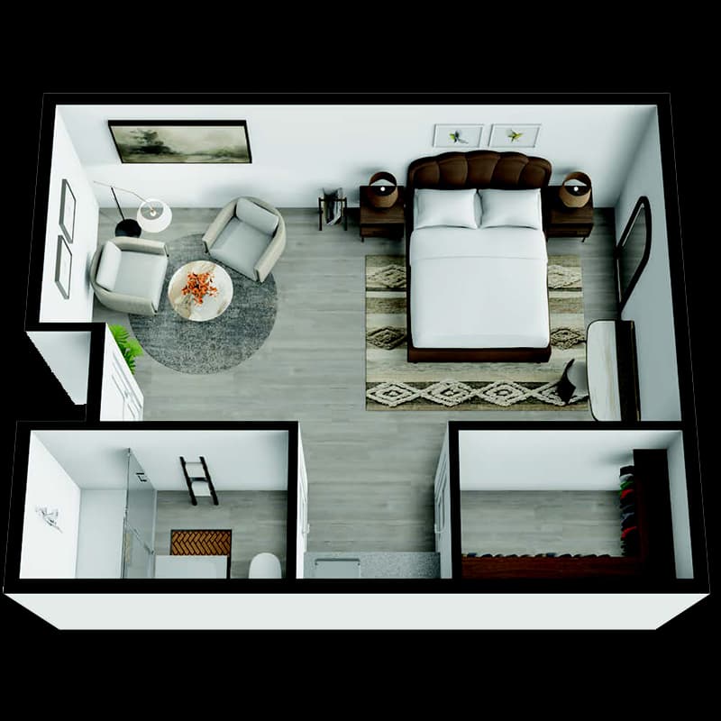 Resident room