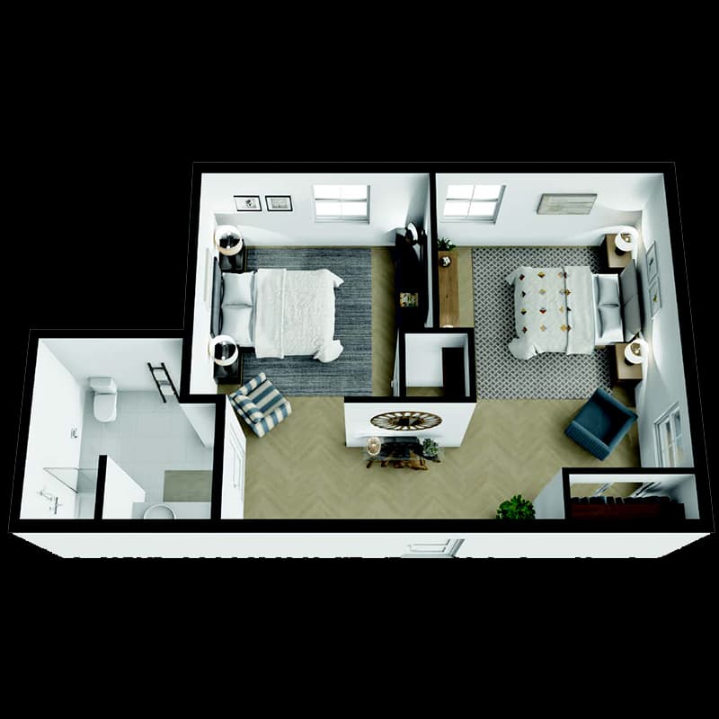 Resident room