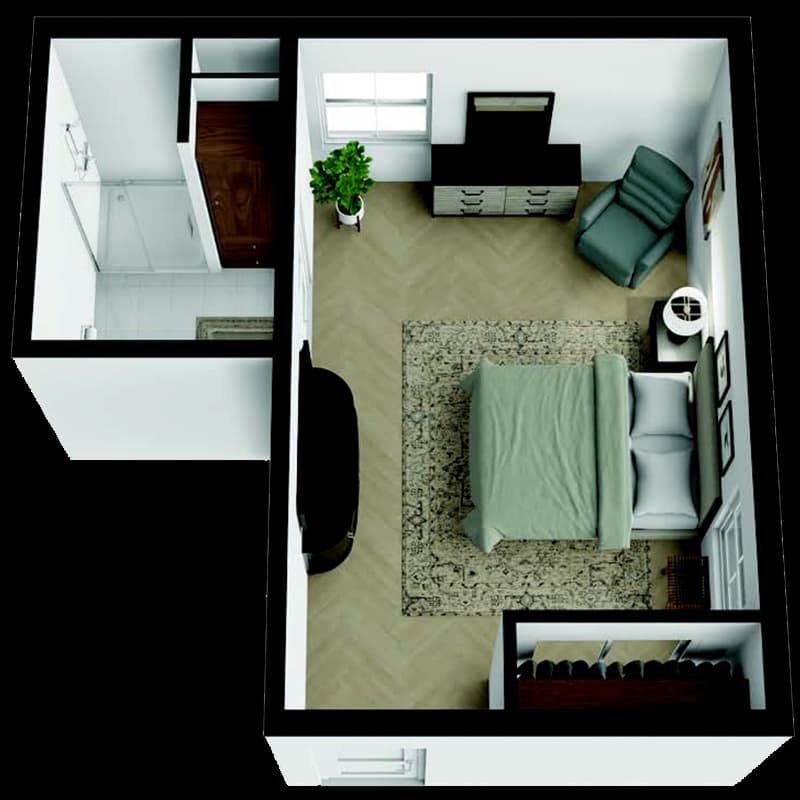 Resident room