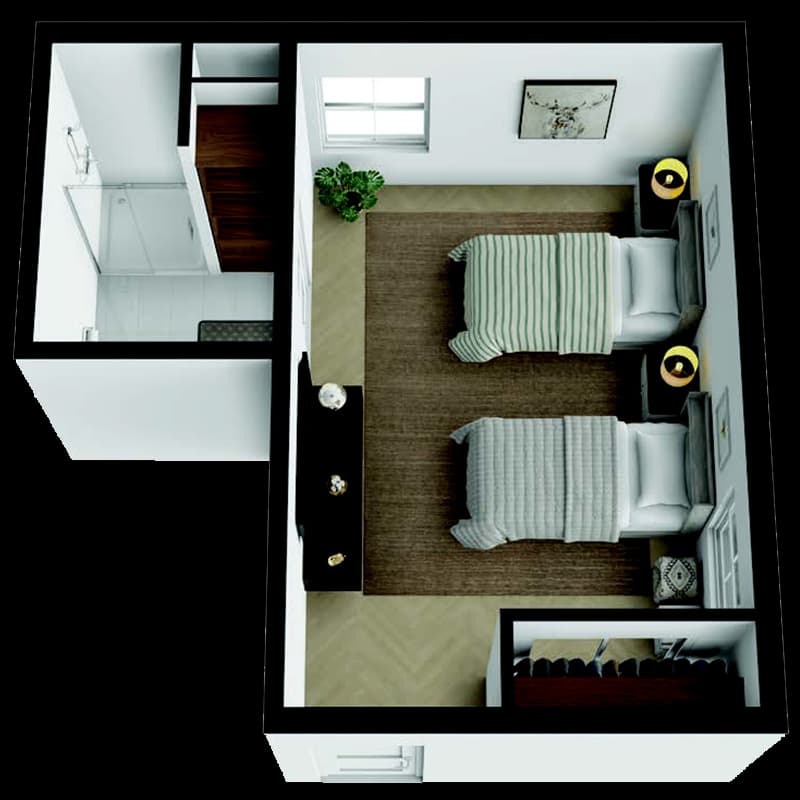 Resident room