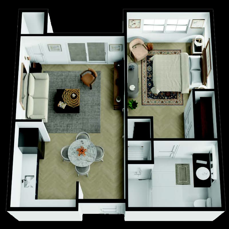 Resident room