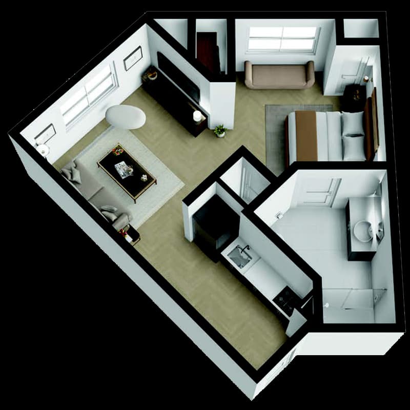 Resident room