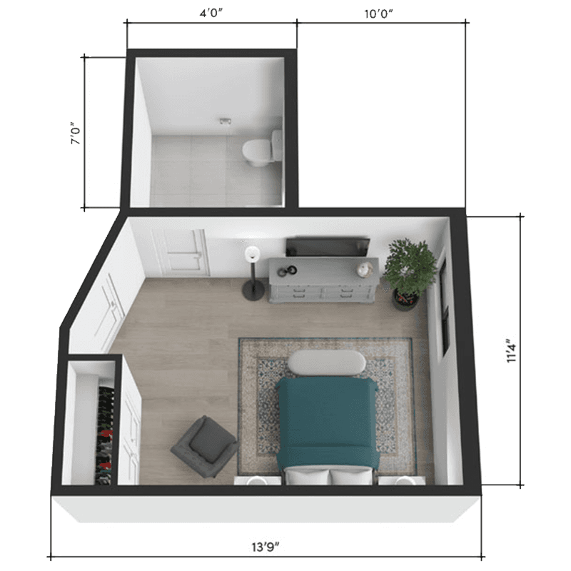Resident room