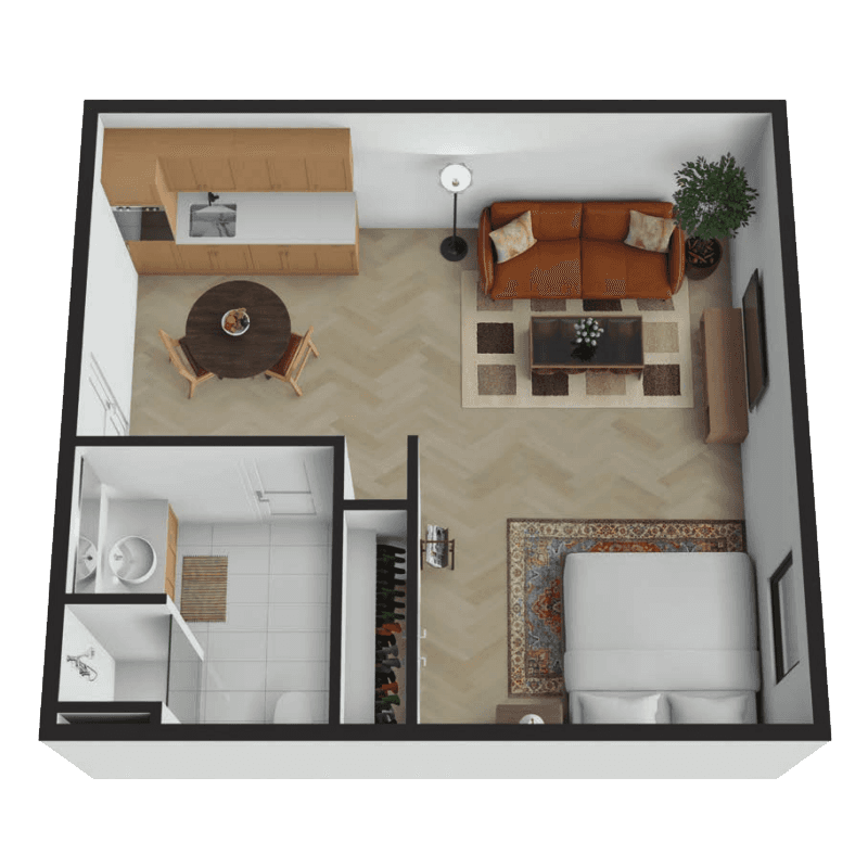 Resident room