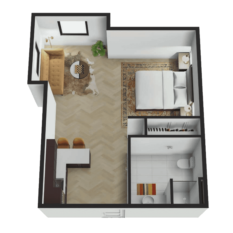 Resident room