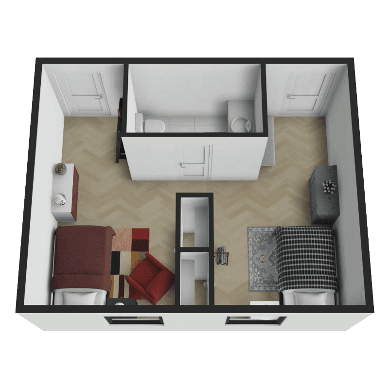 Resident room