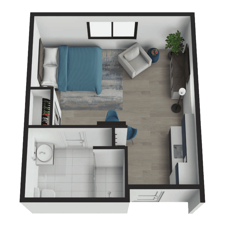 Resident room