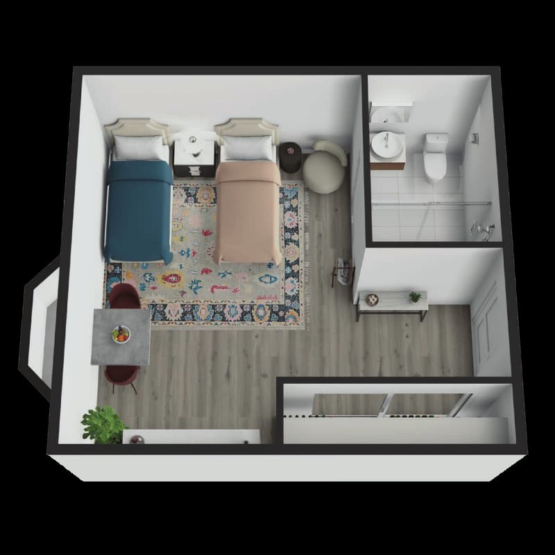 Resident room