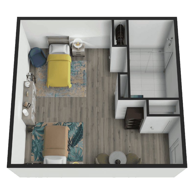 Resident room