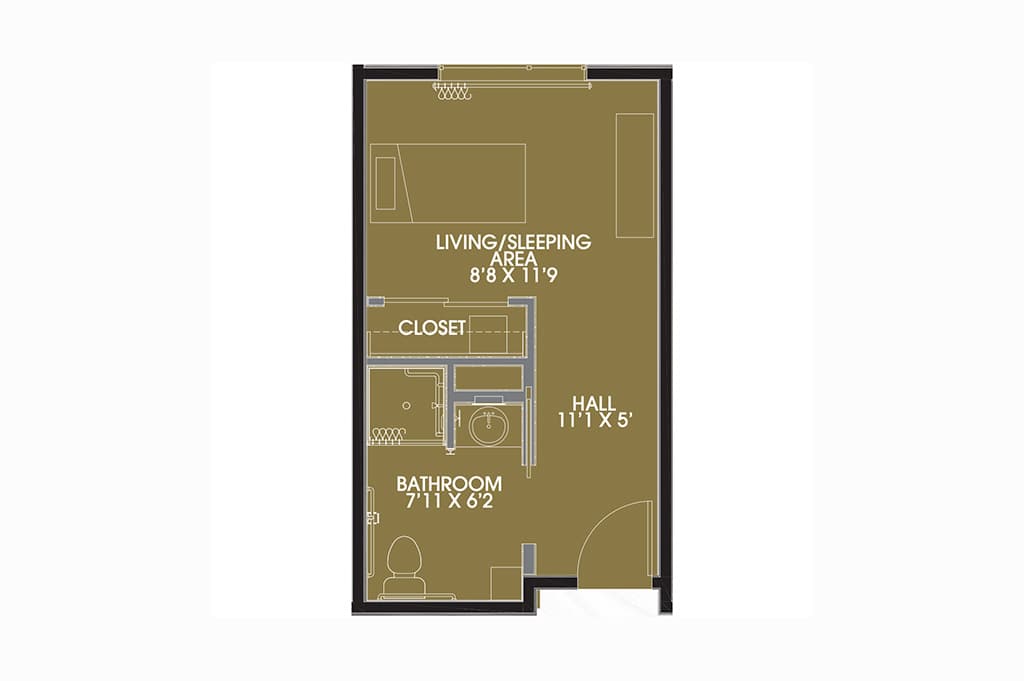 Resident room