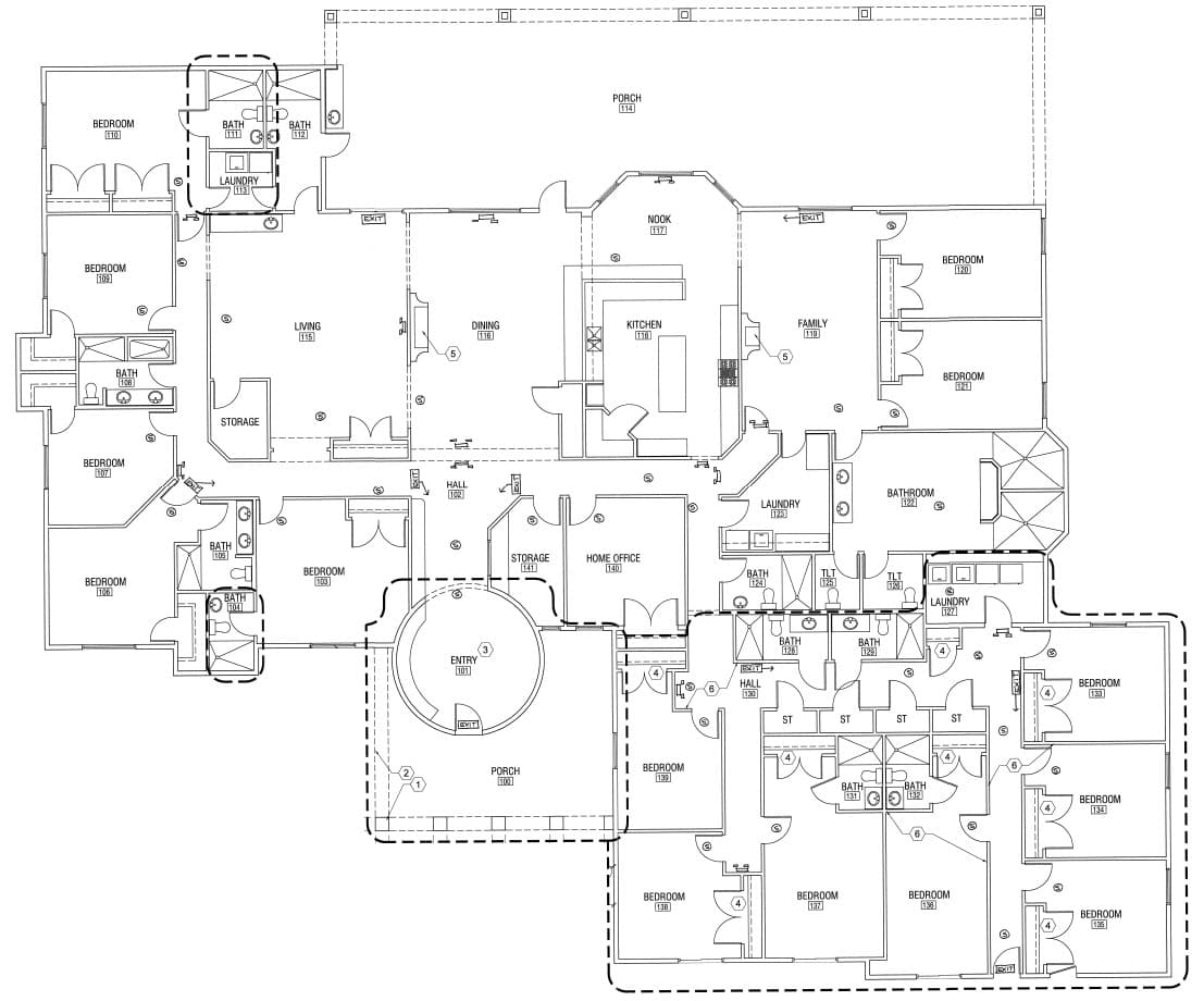 Resident room