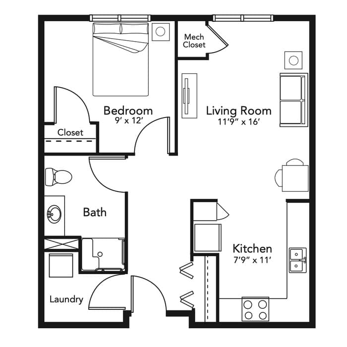 Resident room