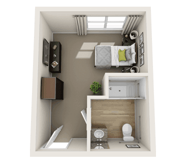 Resident room
